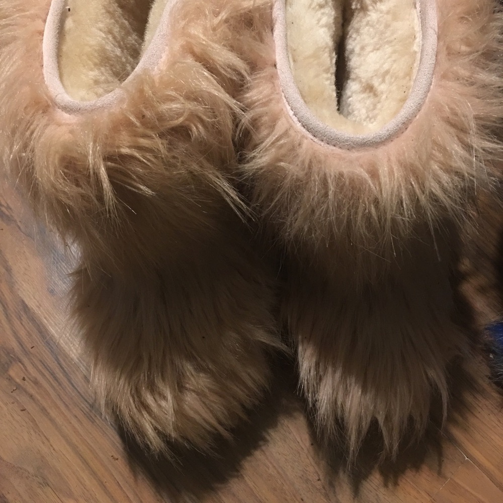 Pink BearPaw booties